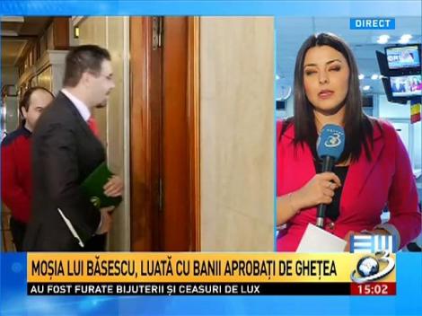 Traian Băsescu, intervenţii pentru protejarea lui Radu Gheţea