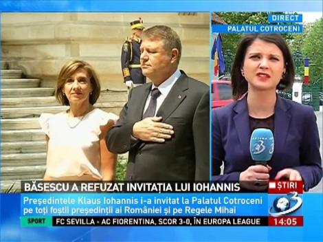 Traian Băsescu a refuzat invitaţia lui Iohannis