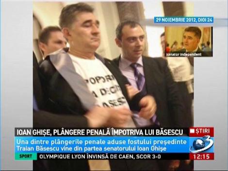 News Magazine. Ioan Ghişe, plângere penală împotriva lui Traian Băsescu