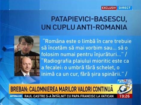 Punctul de &icirc;nt&acirc;lnire. Suspectul Băsescu &icirc;l atacă pe Nicolae Breban. Cum răspunde academicianul