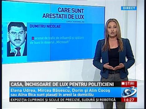Casa, închisoare de lux pentru politicieni