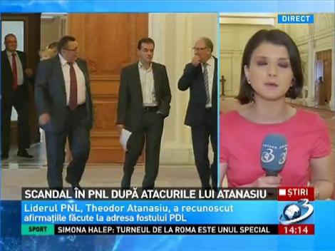 Scandal în PNL după atacurile lui Atanasiu