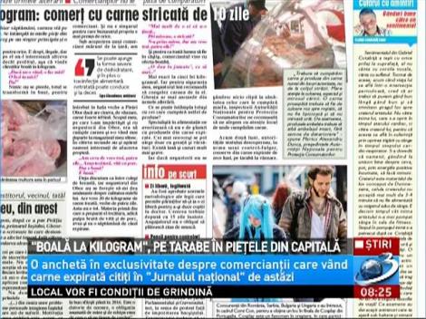 Profit cu orice preţ. "Boală la kilogram", pe tarabe &icirc;n pieţele din Capitală