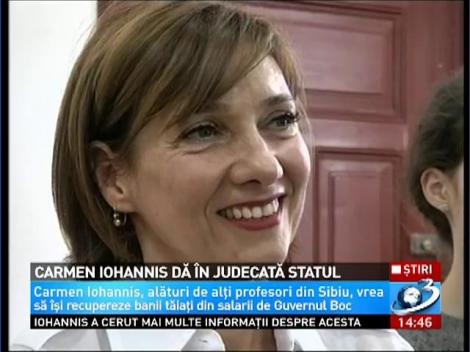 Carmen Iohannis dă &icirc;n judecată statul