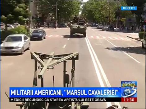 Militarii americani, la Marşul Cavaleriei