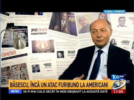 Băsescu, &icirc;ncă un atac furibund la americani