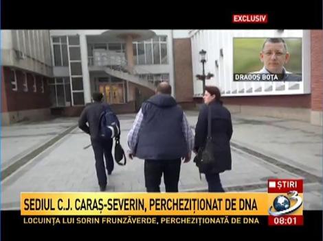 Percheziţii DNA acasă la Sorin Frunzăverde şi la sediul C.J. Caraş-Severin