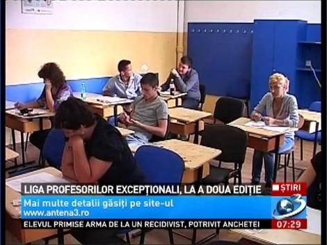 Liga profesorilor excepţionali îşi caută premianţii. Victor Nicolae crede în puterea cărţilor mai presus de orice