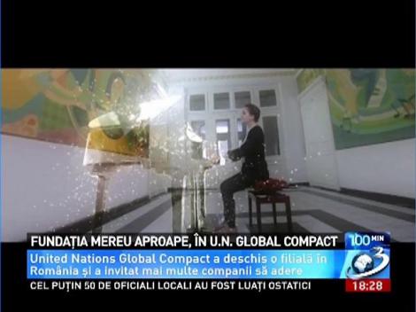 Fundaţia Mereu Aproape, în U.N Global Compact