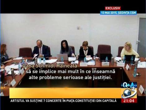 Exclusiv! Scandal în şedinţa CSM pe tema acoperiţilor din justiţie