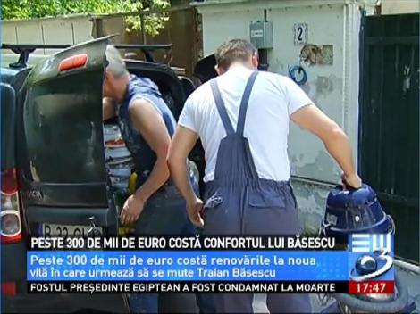 Peste 300 de mii de euro costă confortul lui Băsescu