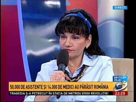 Sinteza Zilei: Alice Drăghici, despre exodul medicilor români