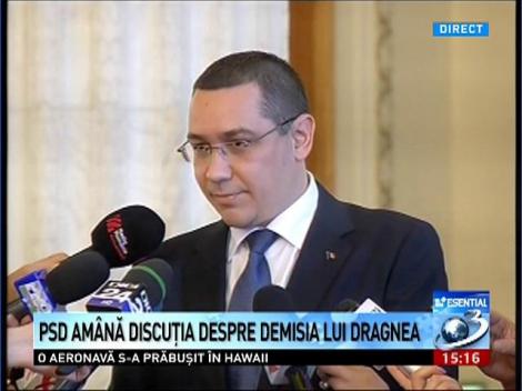 Ponta: Voi anunţa noul ministrul al Dezvoltării după consultări