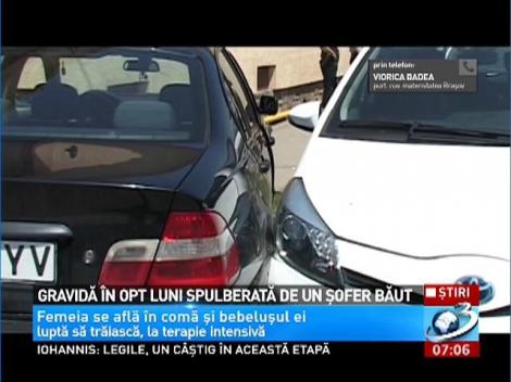 Gravidă în opt luni SPULBERATĂ de un şofer băut