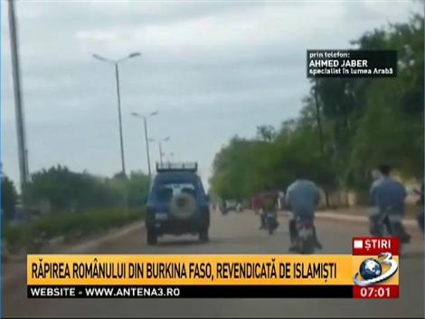 O grupare jihadistă revendică răpirea rom&acirc;nului &icirc;n Burkina Faso