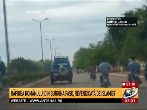 O grupare jihadistă revendică răpirea românului în Burkina Faso