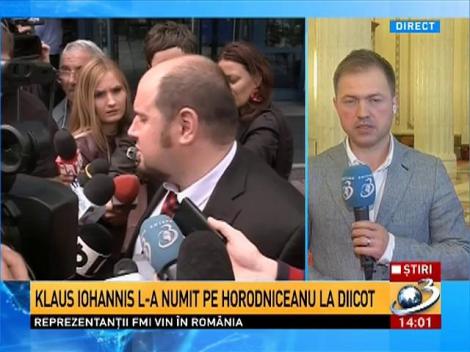 Iohannis l-a numit pe Horodniceanu la şefia DIICOT