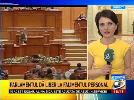 Parlamentul dă liber la falimentul personal