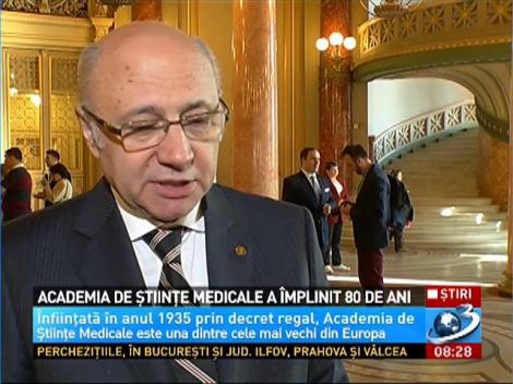 Academia de Ştiinţe Medicale a &icirc;mplinit 80 de ani
