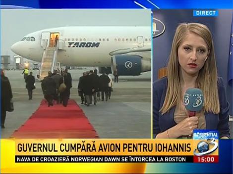 Guvernul cumpără avion pentru Iohannis