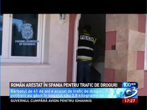 Rom&acirc;n arestat &icirc;n Spania pentru trafic de droguri