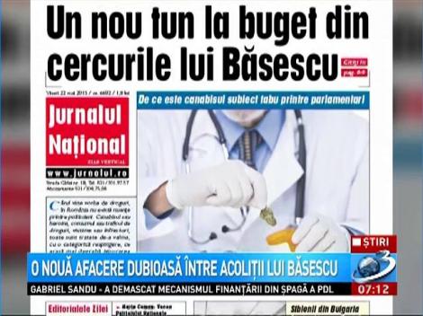 O nouă afacere dubioasă între acoliţii lui Traian Băsescu. Tun de milioane de lei la bugetul de stat