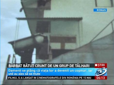 Bărbat bătut crunt de t&acirc;lhari