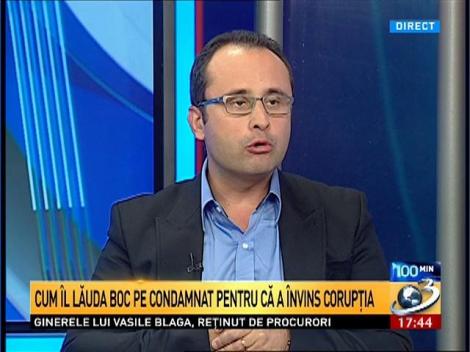 Cum &icirc;l lăuda Boc pe Poteraş pentru că a &icirc;nvins corupţia