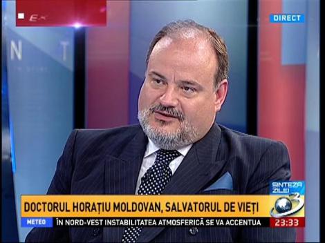 Profesor dr. Ionel Sinescu: Horaţiu Moldovan este un exponent de aur al generaţiei chirurgilor