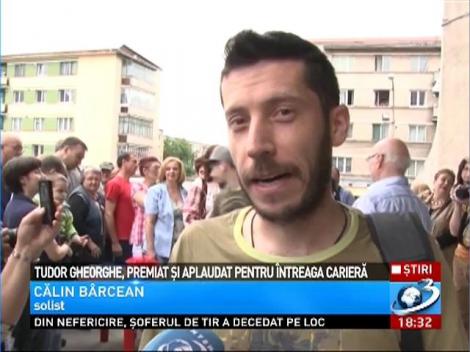 Tudor Gheorghe, premiat şi aplaudat pentru &icirc;ntreaga carieră