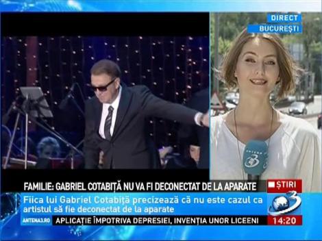 Familie: Gabriel Cotabiţă nu va fi deconectată de la aparate