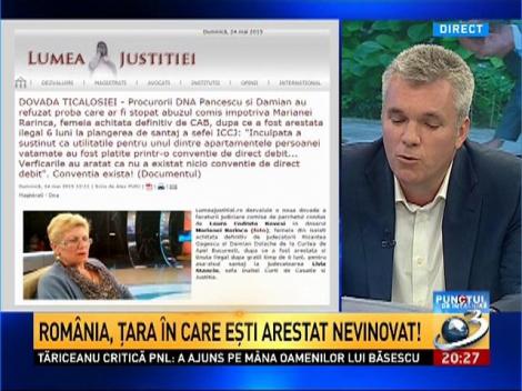 Punctul de &icirc;nt&acirc;lnire: Documente devastatoare &icirc;n cazul Mariana Rarinca