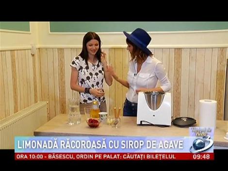 Numai de Bine: Limonadă răcoroasă cu sirop de agave