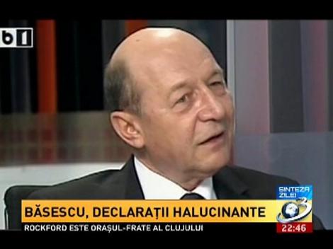 Sinteza zilei: Băsescu, declaraţii halucinante