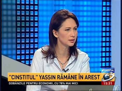 "Cinstitul Yassin" rămâne în arest