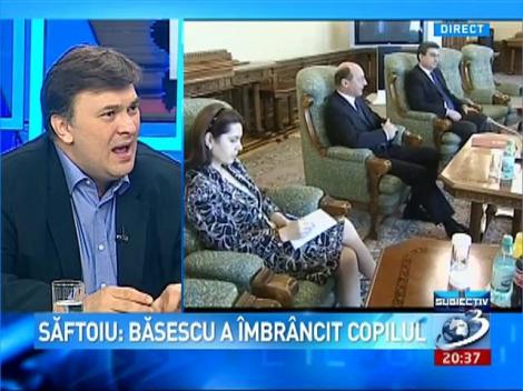 SUBIECTIV: Băsescu a îmbrâncit copilul