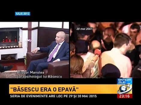 Sinteza Zilei: Aliodor Manolea: "Băsescu era o epavă"