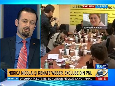 Norica Nicolai şi Renate Weber, excluse din PNL