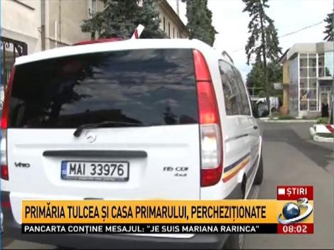 Primăria Tulcea şi casa primarului, percheziţionate de DNA