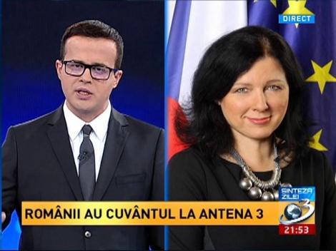 Sinteza Zilei: Vera Jourova a stat &icirc;n &icirc;nchisoare nevinovată