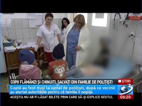 Caz dramatic la Bicaz. Patru fraţi, cu v&acirc;rste &icirc;ntre 1 an şi 6 ani, au ajuns la spital flăm&acirc;nzi şi murdari