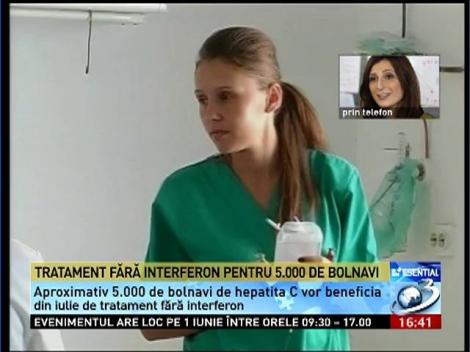 Tratament fără interferon pentru 5.000 de de bolnavi