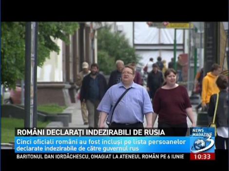 Rom&acirc;ni declaraţi indezirabili de Rusia