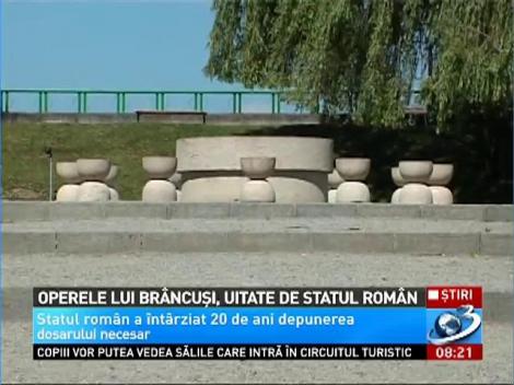 Operele lui Brâncuşi, uitate de statul român