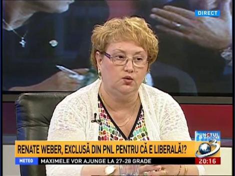 Punctul de &Icirc;nt&acirc;lnire. Renate Weber: CSM este obligat să dezbată cazul Rarinca