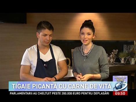 Numai de bine: Tigaie picantă cu carne de vită