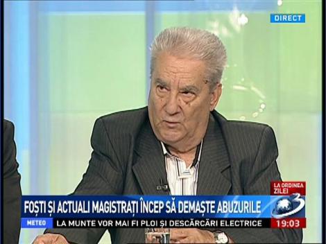 La ordinea zilei. Judecător: "DNA-ul vrea ca justiţia să stea drepţi &icirc;n faţa lui, indiferent prin ce mijloc"