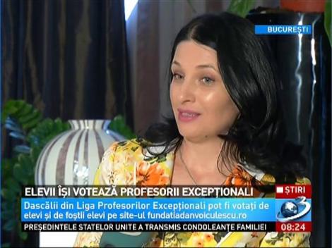 Eleviii îşi votează profesorii excepţionali