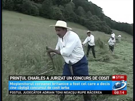 Prinţul Charles a jurizat un concurs de cosit în Valea Zălanului, Covasna