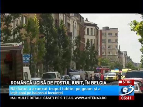 Rom&acirc;ncă ucisă de fostul iubit, &icirc;n Belgia